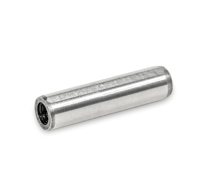 Broches parallèles avec filetage interne DIN 7979 ISO 8735 broches cylindriques épingles à cheville pour les pièces de fixation des pièces automobiles